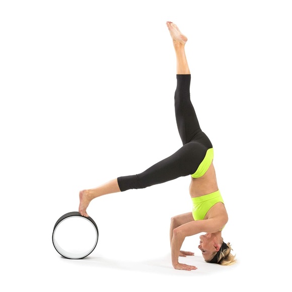 ProsourceFit Yoga Wheel Prop 12”. Black/White. Excellent condition. - Picture 5 of 7
